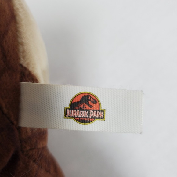 Jurassic Park T-Rex Plush Dinosaur Brown Stuffed Animal Toy - Picture 10 of 16